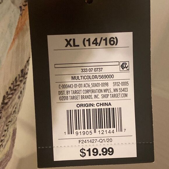 Crazy 8 Girls Sleeveless Pants Jumpsuit  Lining NEW Boho Lightweight Church Beac - Picture 2 of 7